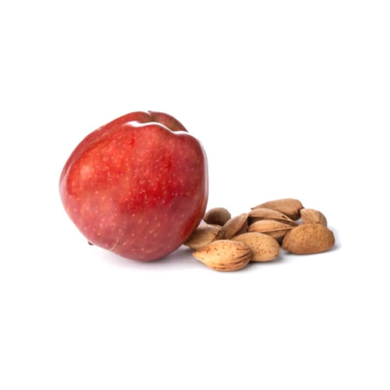 elma ve badem ürün fotoğrafı